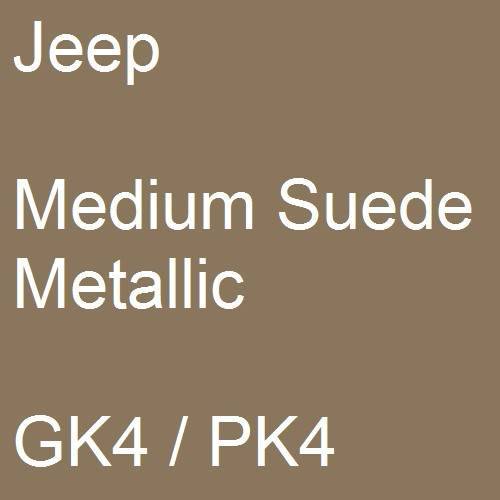 Jeep, Medium Suede Metallic, GK4 / PK4.